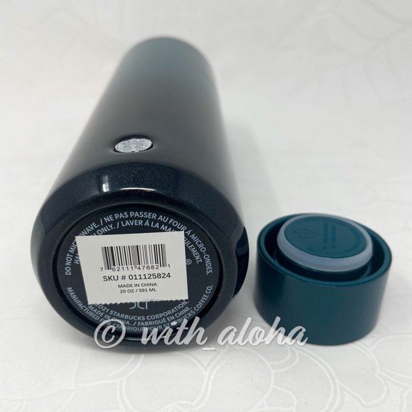 🌹SALE🌹Starbucks 2021 Emerald Ombre Glitter Water Bottle - Picture 5 of 6